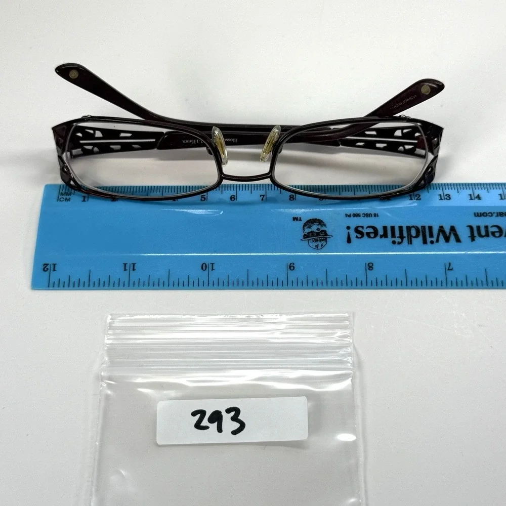 LAURA ASHLEY Maggie Eyeglasses Frame Only 52-17-135 Blossom Full Rim Rectangle